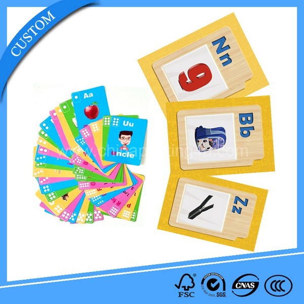 OEM High Quality Learning Cards Printing