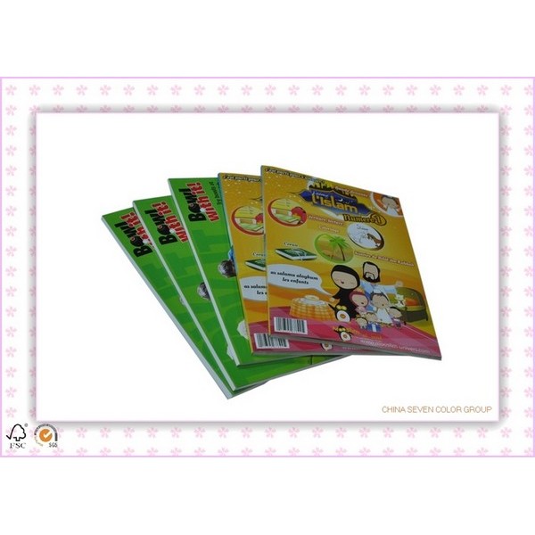 High Quality Coloring Softcover Book Printing