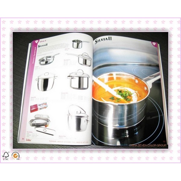 Magazine/ Catalogue /Brochure With CMYK Printing