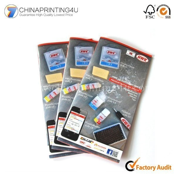 High Quality Full Color Customized CMYK Printed Brochure