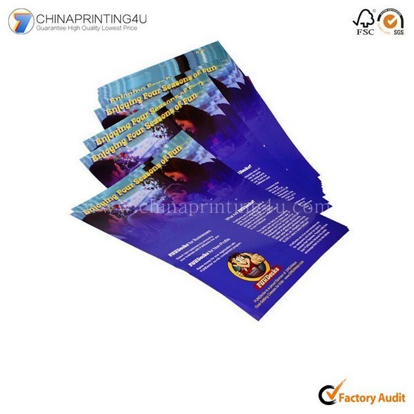 Professional Printing Company Custom Printing Leaflet China