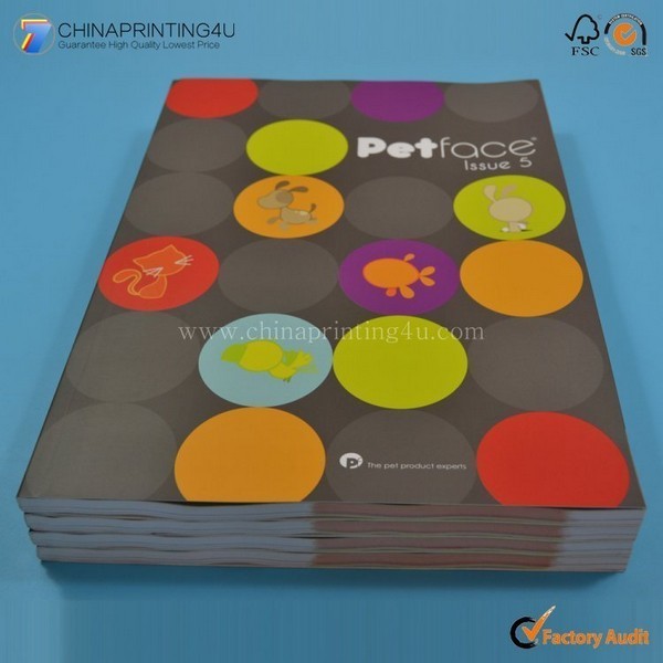 Custom New Design Full Color Catalogue Printing In China