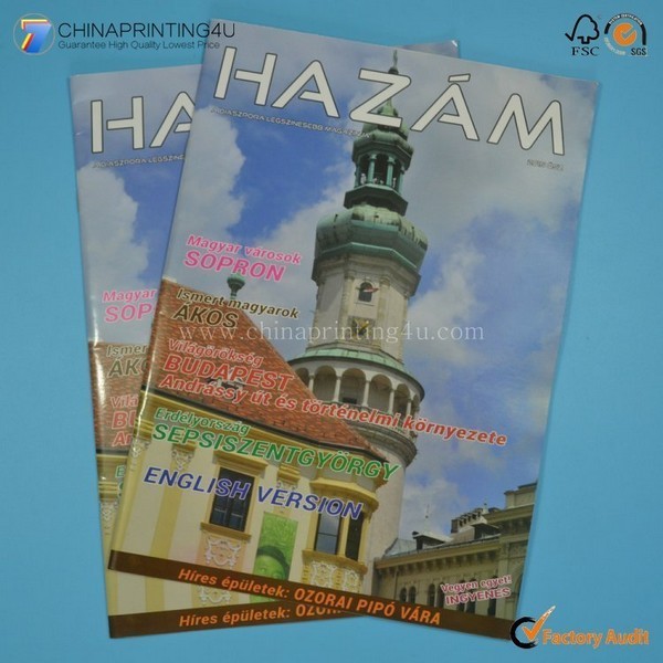 High Quality Magazine Printing Design Service In China
