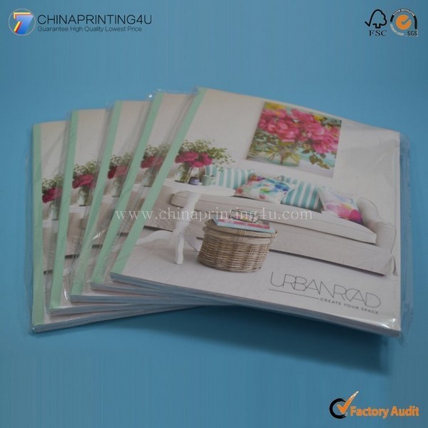 Professional Art Paper Full Color Catalogue Printing China