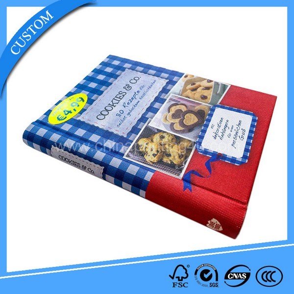 Cheap Factory Custom Printing CMYK Coloring Cookbook