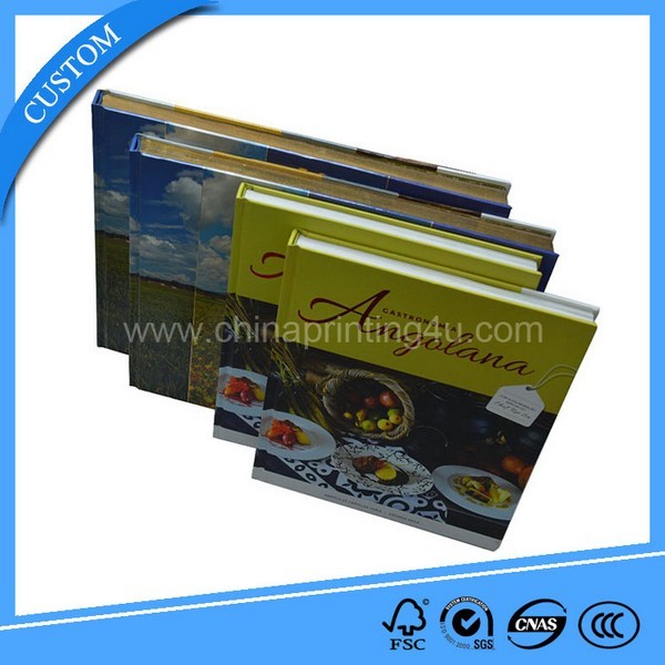 Good Quality Hardcover Cook Book With Full Color