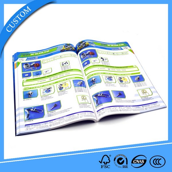 Custom Full Color Printing Paper Brochure In China