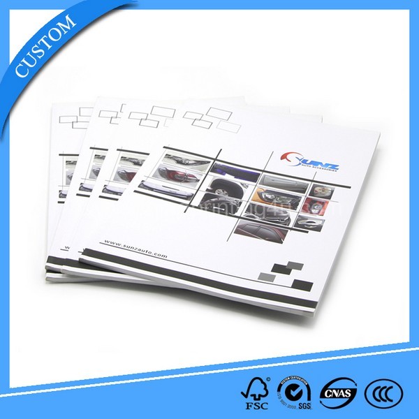 Full Color Printing Paper Brochure Booklet Printing