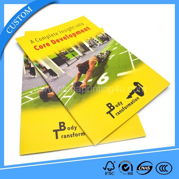 China Factory Design Glossy Paper Printing Booklet