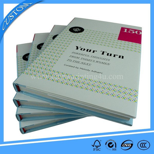 China Manufacturer Custom Hardcover Book Printing With Jacket