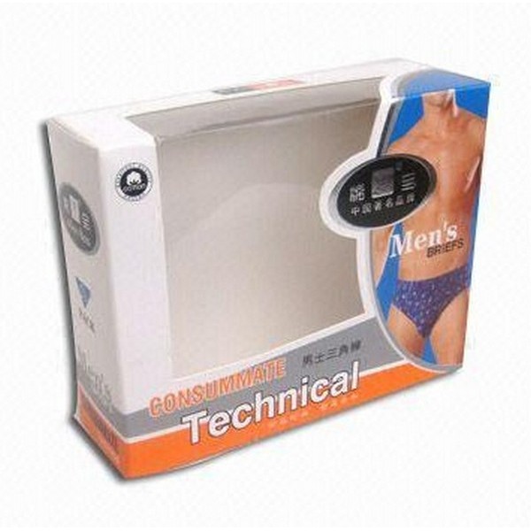 Fashion Mens Underwear Packaging Boxes
