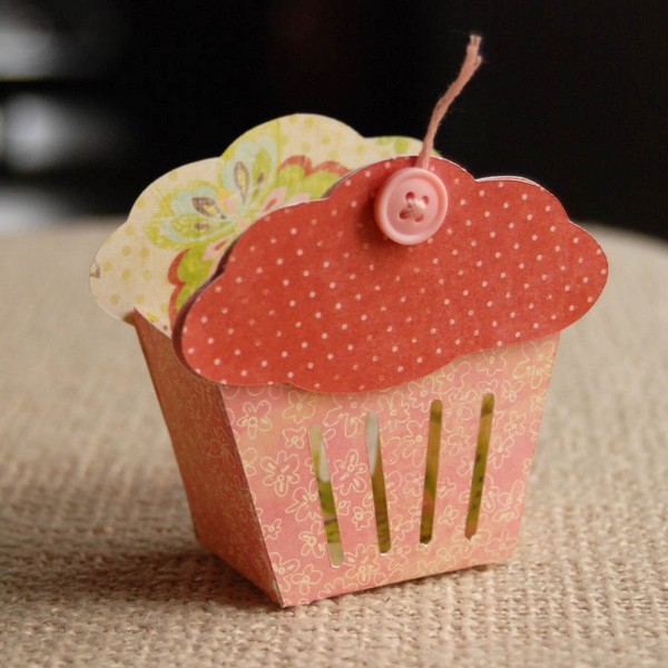 Folding Cupcake Box