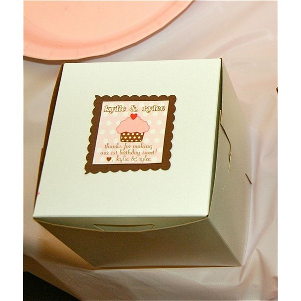 Custom Mini Cupcake Box