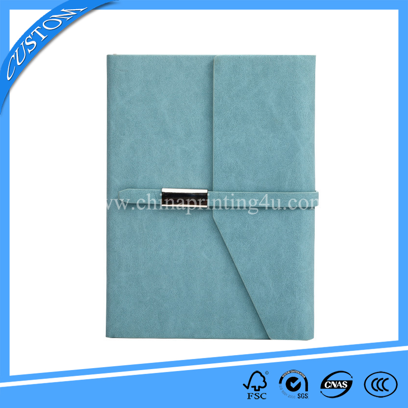PU leather cover Notebook Printing Hardcover Journal Printing China