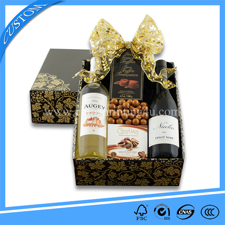 High Quality Paper Box printing For Wine Packaging In China