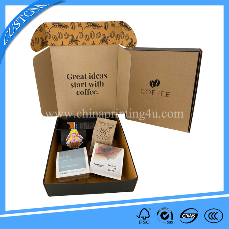 Customized Foldable Recycled Craft Paper Box Printing China