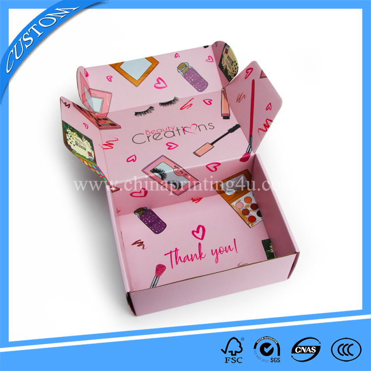 Customized Logo Corrugated Paper Boxes Printing for Packaging