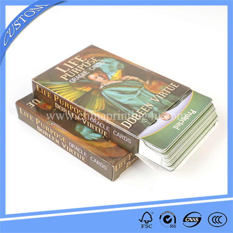 Custom Printing Advertising Paper Poker Self Care Fun Card Games