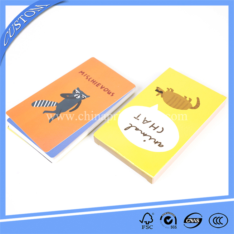 Printing Factory Wholesale Plastic Die Cut Shape Irregular Game Cards In China