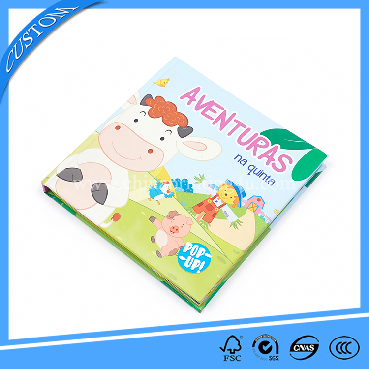 Custom Eco-friendly High Quality Full Color Hardcover Children
