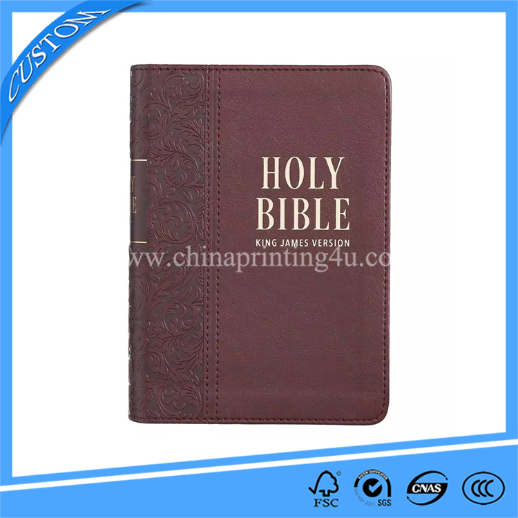 Custom Printing Hardcover Bible Printing Christian Holy Bible Books Printing