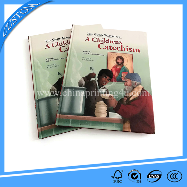 Kids Story Book Printing Book Service Custom Hardcover Bible Printing Service