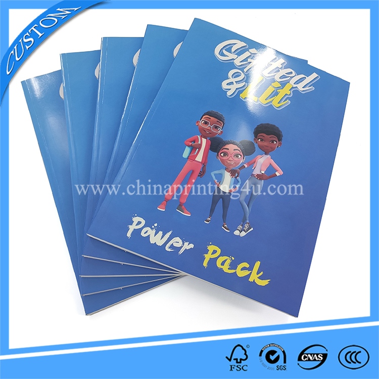 Custom Cheap Book Printing Children Story Book Printing China Softcover Book Printing