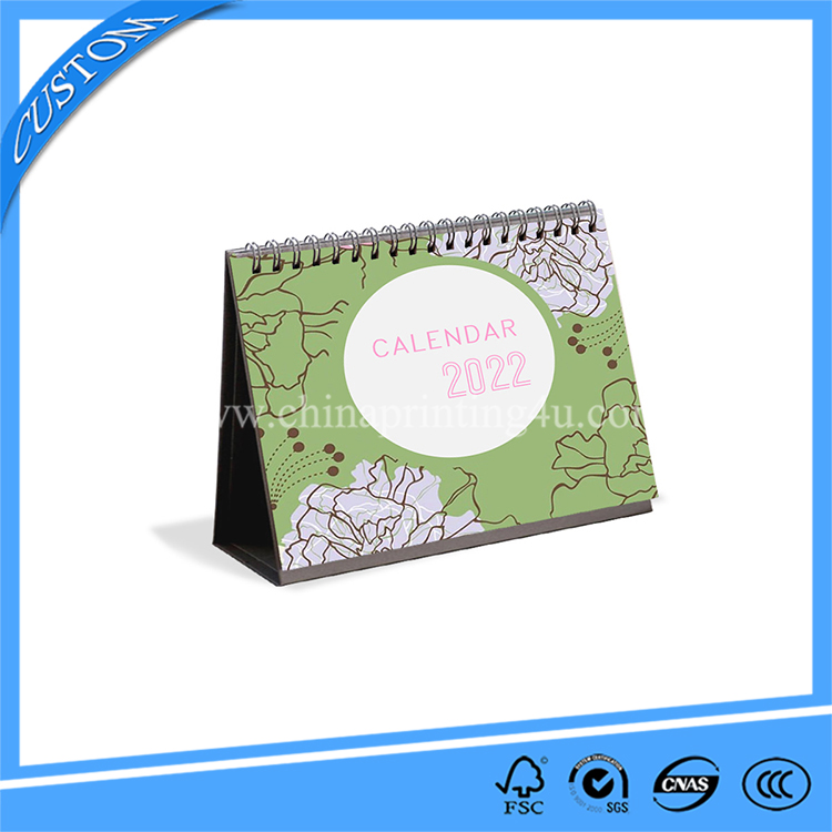 High quality customization Monthly Desk Calendar Printing with Logo Table Desk Calendar Printing