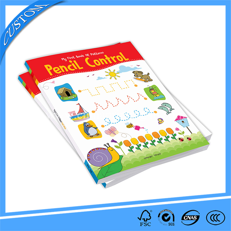 Preschool Workbook Printing And Pen Control Practice Handwriting Books Printing For Kids