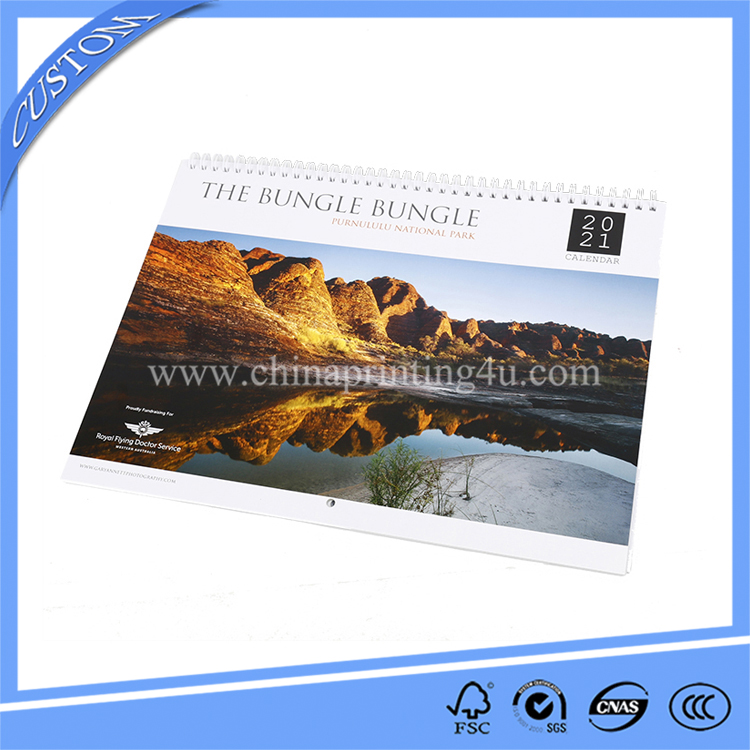 Custom Printing Photo Daily Monthly Calendar Printing Wall Calendar  Printing In China