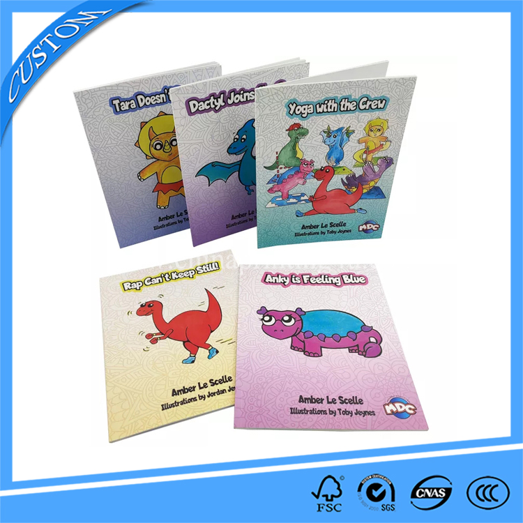 China Professional Custom Kid Story Book Series Softcover Children