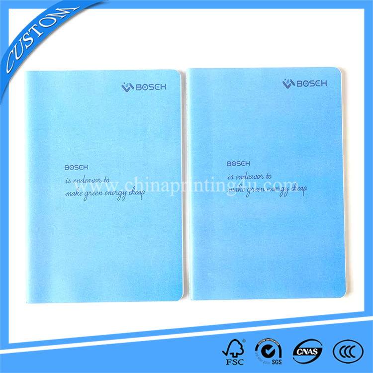 Chinese Printers Custom Thread Stitching Binding Softcover Notebooks Printing Services