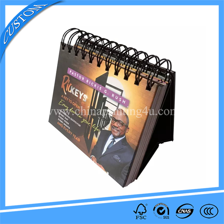 Best Quality Printed In China 2022 Custom 365 Days Calendar Desk Table Calendar Printing