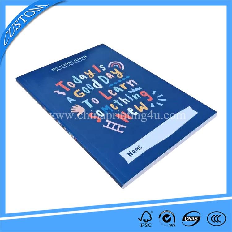 China Factory Custom High Quality Softcover Student Exercise Printing Service