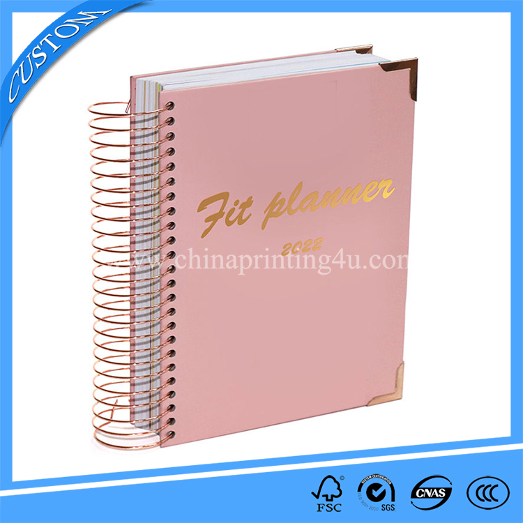 Custom Daily Spiral Planner Printing And Binding Company