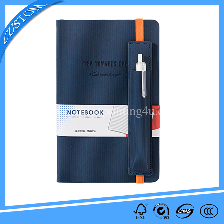cloth bound notebook