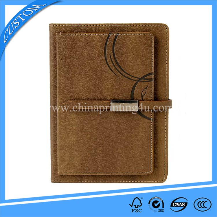 Custom Leather Hardcover Travel Notebook Printing Companies