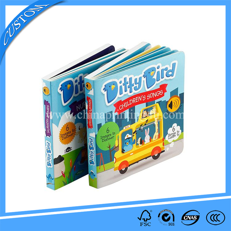 Custom Printing Board Books Service For Child